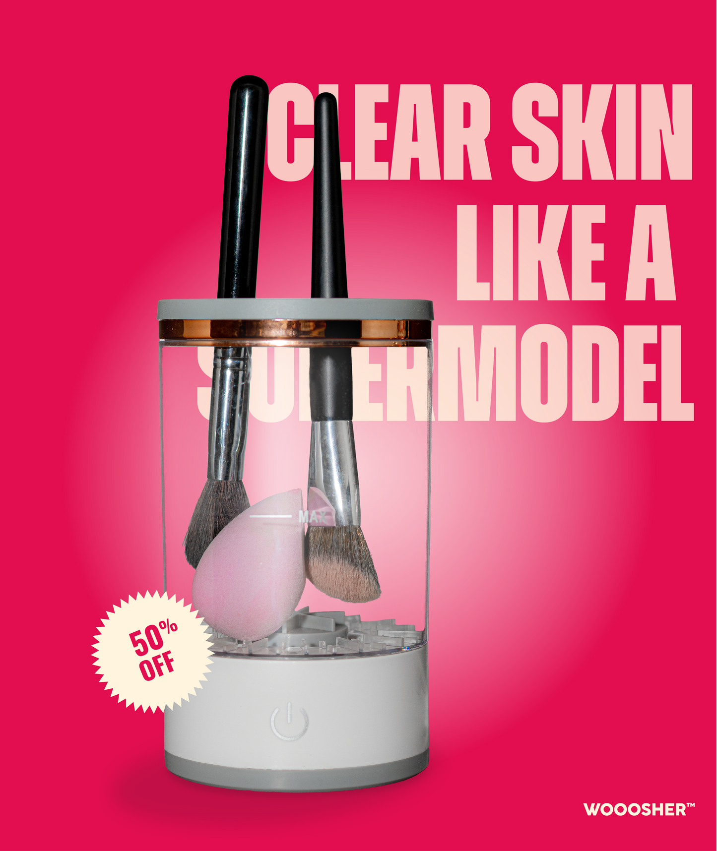 WOOOSHER - Makeup Tools Cleaner